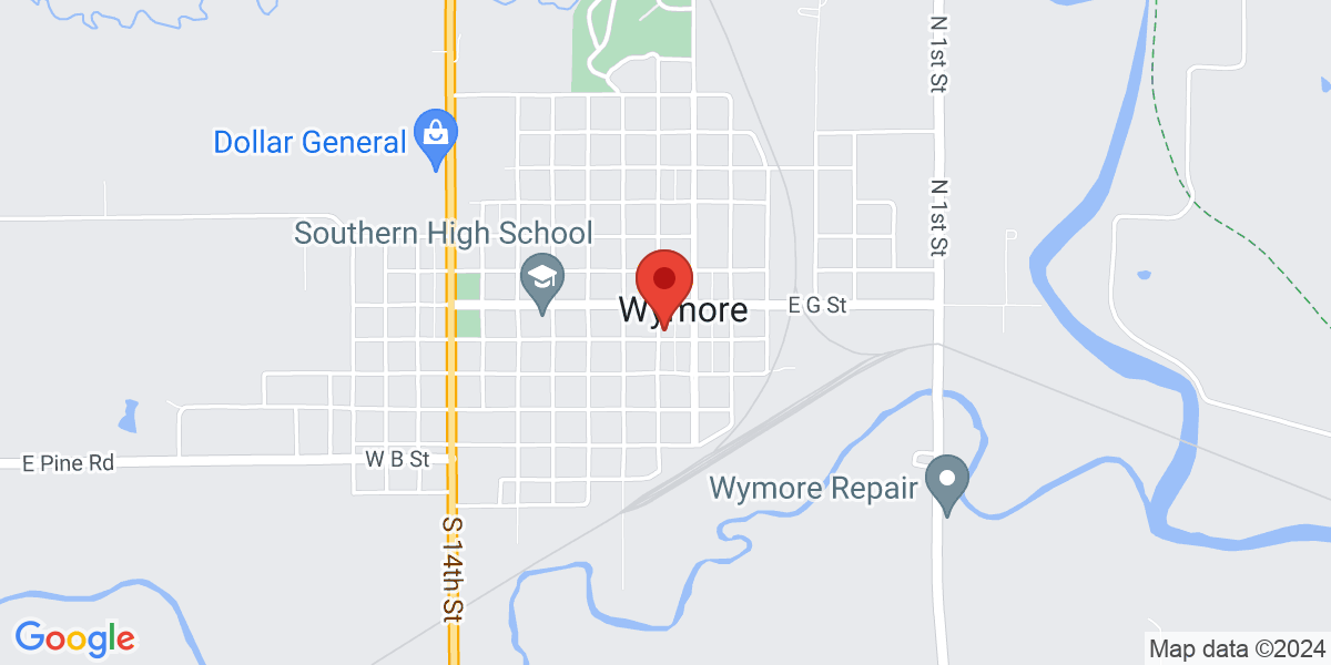 Map of Wymore Public Library